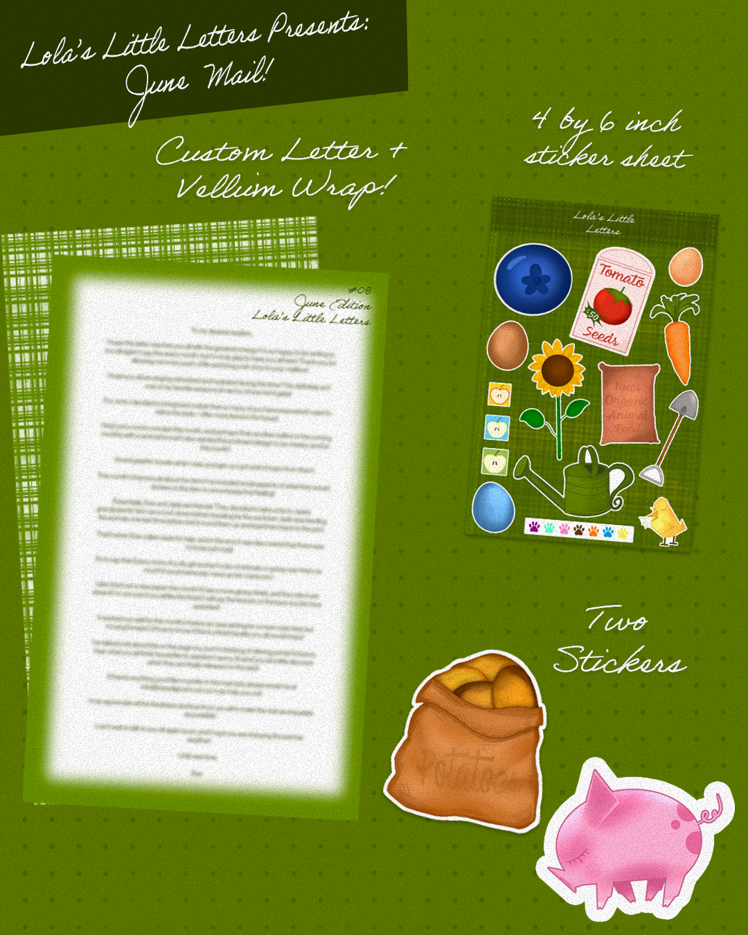 Lola's Little Letters Sticker Tier(International)