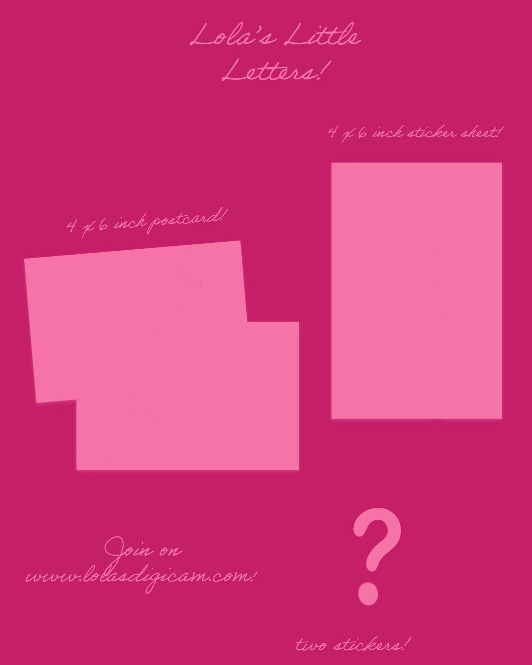 "Lola's Little Letters" Mail Club(United States)