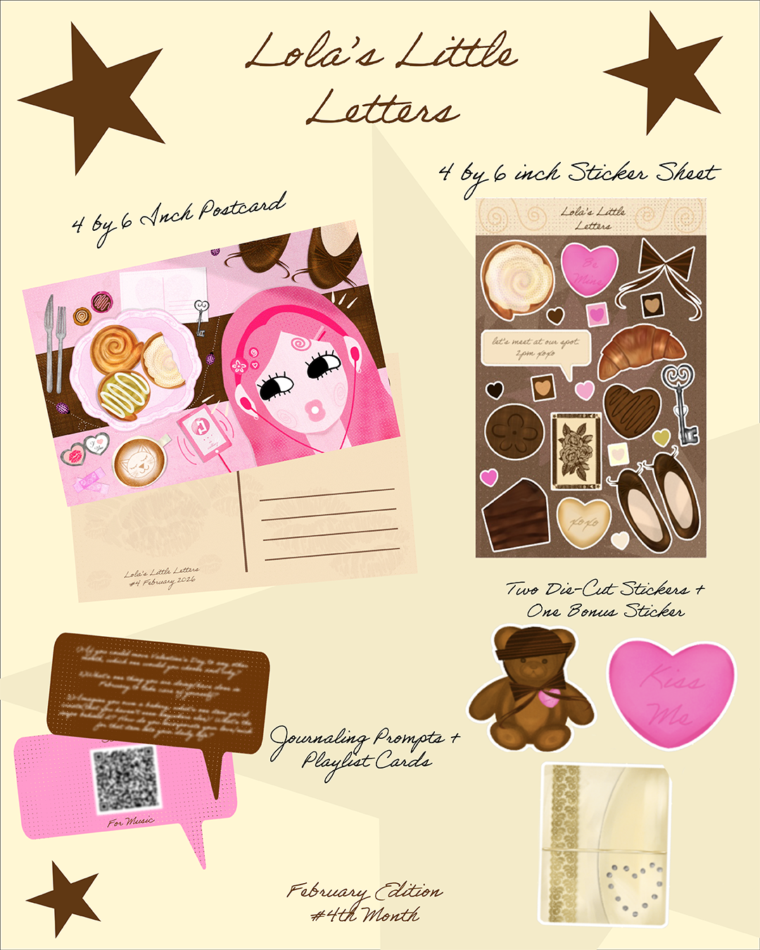 "Lola's Little Letters" Mail Club(United States)