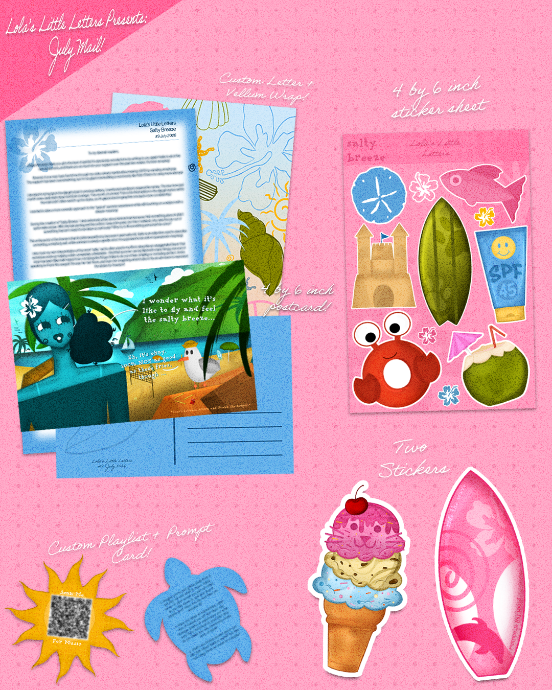 "Lola's Little Letters" Deluxe Tier (United States)