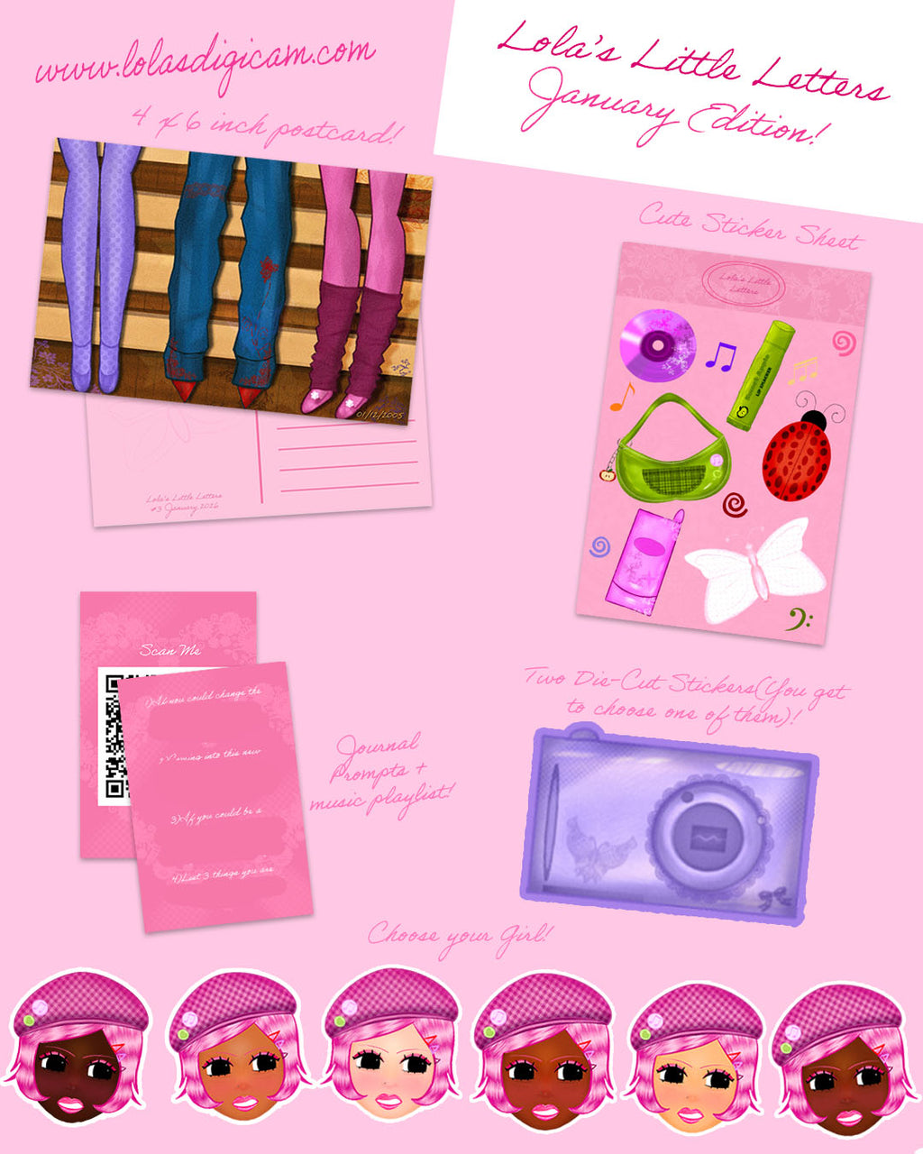 "Lola's Little Letters" Mail Club(United States)